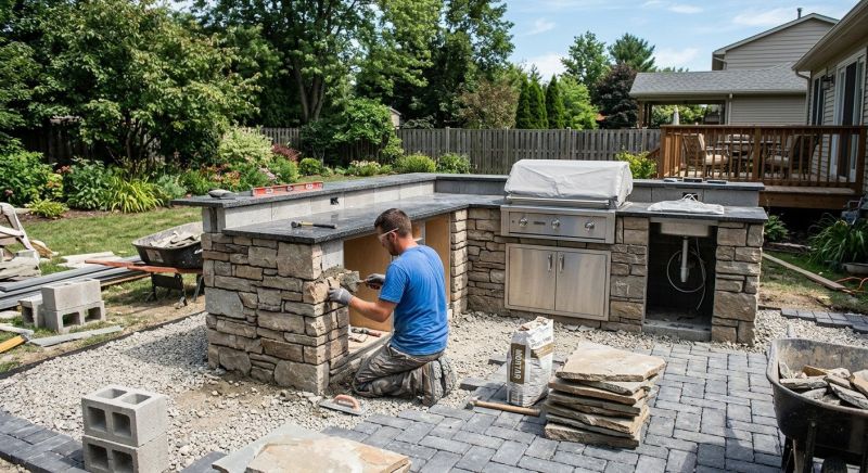 Outdoor Kitchen Remodeling in Katy, TX