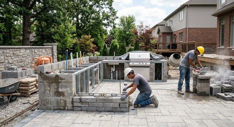 Outdoor Kitchen Construction in North Charleston, SC